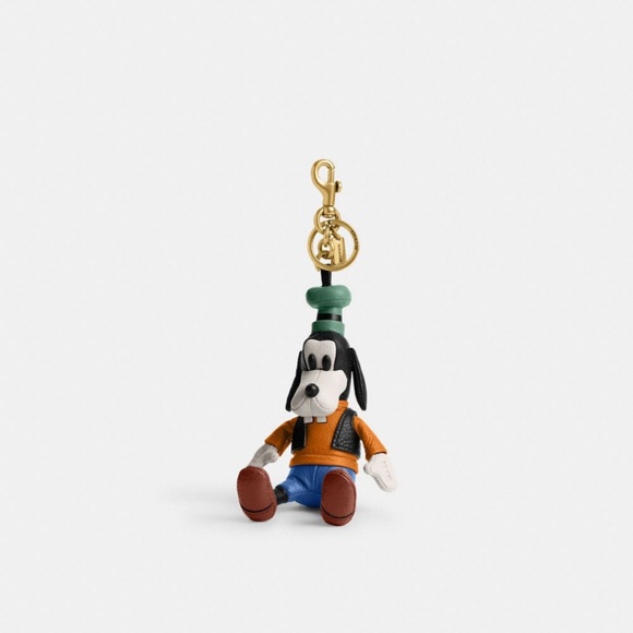 Disney X Coach Goofy Collectible Bag Charm - Picture 1 of 3